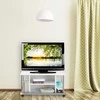 Relaxdays TV staliukas, 41,5x80x40 cm, balta