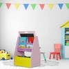 Relaxdays Vaikiška lentyna su kreidine lenta, 3-in-1, įvairiaspalvė