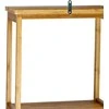 Relaxdays Vonios lentyna, 170x33.5x28 cm, ruda