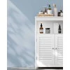 Songmics Vasagle Badezimmerschrank mit offenem Fach