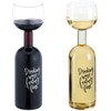 Kodustaar Vyno butelis „Drinking wine feeling fine“