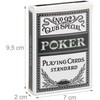 Kodustaar Plastikinės pokerio žaidimo kortos