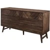 Komoda Ashton, 155 x 80 x 45 cm, tamsiai ruda
