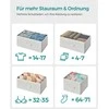 Songmics Komoda su 7 medžiaginiais stalčiais