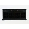 Av275-9 Komoda 4D/2S Avola Antique Juodas