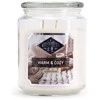 Kvapioji žvakė Candle Brothers 15x10 cm balta