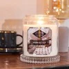 Kvapioji žvakė Candle Brothers 15x10 cm balta