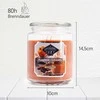 Kvapioji žvakė, Candle Brothers, 15x10 cm, oranžinė