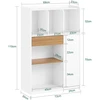 Laikymo spintelė, SoBuy STR11-WN, 72x30x110 cm