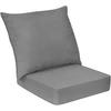 Lauko baldų komplektas Promotions Kėdės pagalvių rinkinys 2 vnt. 64x64x15 cm ir 80x65x18 cm baltos
