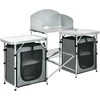 Promotions Sulankstomas stovyklavimo stalas, 172,7x48,3x110,5 cm, pilkas