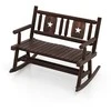 Promotions Lauko supamas suolas, 110.5x85.1x89 cm, rudos spalvos