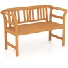 Lauko baldų komplektas Promotions Lauko dvivietė sofa 119.4x50.8x78.7 cm natūrali mediena