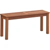 Lauko baldų komplektas Promotions Lauko suoliukas 2 vietų 100,3x30,5x47 cm natūralus