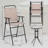 Lauko baldų komplektas Promotions Lauko bistro komplektas, 61x61x91.4 cm stalas, smėlio spalvos