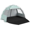 Lauko baldų komplektas Promotions Paplūdimio palapinė 221x150x150 cm Žalia