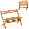 Lauko baldų komplektas Promotions Sodo suoliukas 55,9x106,7x80 cm natūralaus akacijos medžio