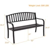 Lauko baldų komplektas Promotions Sodo suoliukas 127x60x87 cm juodas