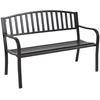 Lauko baldų komplektas Promotions Sodo suoliukas 127x60x87 cm juodas