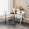 Lauko baldų komplektas Promotions Stovyklavimo stalas, 86.4x86.4x73.7 cm, baltas