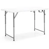 Promotions Stalo stalas, 120x60x48,5-74,5 cm, baltas