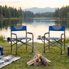 Lauko baldų komplektas Promotions Stovyklavimo kėdė 81.3x45.7x87.6 cm Mėlyna Sulankstoma