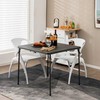 Lauko baldų komplektas Promotions Stovyklavimo stalas, 86.4x86.4x73.7 cm, Pilka