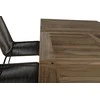 Lauko baldų komplektas Venture Design Valgomojo komplektas Panama stalas 152x210 cm juodas