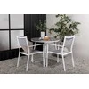 Venture Design Valgomojo komplektas Break Copacabana 90 cm Balta Pilka