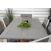 Lauko baldų komplektas Venture Design Valgomojo stalas ir kėdžių komplektas 152x210x90 cm, baltas Aintwood