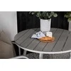 Lauko baldų komplektas Venture Design Valgomojo komplektas Break Santorini 90x90 cm Baltas Aliuminis Sulankstomas