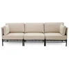 Lauko moduliniai baldai, Dandy, 0.78x2.34x0.78 m, kreminė