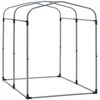 Lauko sandėliavimo angaras, SoBuy KLS11-K, 120x176x163 cm, sidabrinės spalvos