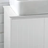 Sobuy Vanity vienetas vonios kambario spintelė šurmulio vienetas BZR108-W
