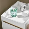 Sobuy Šoninis staliukas Saugojimo staliukas Kavos staliukas Kavinės staliukas FBT137-W