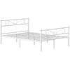 Lova Songmics Metalinis viengulės lovos rėmas 207x141,5x86,2 cm