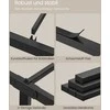 Lova Songmics Vasagle Doppelbettgestell aus Metall für 190 x 140 cm Matratze