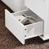 Sobuy Spausdintuvo stalas Spausdintuvo stovas Dokumentų spinta FBT141-W