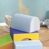 HOMCOM minkštų kaladėlių rinkinys, 4 vnt., poroloninės kaladėlės, didelės kaladėlės, statybinės kaladėlės, žaislai vaikams 1-3 metų, dirbtinė oda, EPE