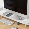 SoBuy monitoriaus stovas su 2 skyriais BBF04-W