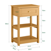 Naktinis staliukas, SoBuy FBT46-N, 45x30x68 cm