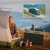 "Outsunny" kompresorinė šaldymo dėžė 56L, šaldymo dėžė automobiliui 12/24V DC ir 240V AC iki -20°C, nešiojama šaldymo dėžė su ECO/MAX režimais, mini šaldytuvas su teleskopiniu stulpu, ratuku, skirtas stovyklavimui, sunkvežimiui, valčiai ir lizdui