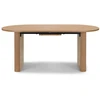 Novanook Ištraukiamas stalas, PLACAUX, 76x180-220x90 cm, Natūralus
