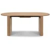 Novanook Ištraukiamas stalas, PLACAUX, 76x180-220x90 cm, Natūralus