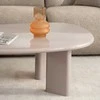 Novanook Kavos staliukas, NADIN, 42x130x80 cm, Natūralios odos spalva