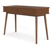 Novanook Rašomasis stalas, ORA, 120x50x78 cm, Riešutas