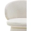 Novanook Sukamasis krėslas, CAMILLE, 56x54x76,5 cm, Baltas