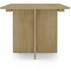Novanook Valgomojo stalas, 140-200 cm UOSIS, 90x140-200x90 cm, Natūrali mediena