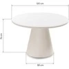Novanook Valgomojo stalas, ADEL, 120x120x76 cm, Kremas