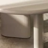 Novanook Valgomojo stalas, LOREN, 75x220x100 cm, Smėlio spalvos